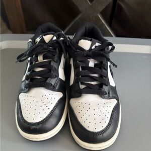 Nike Black and White Athletic Shoes